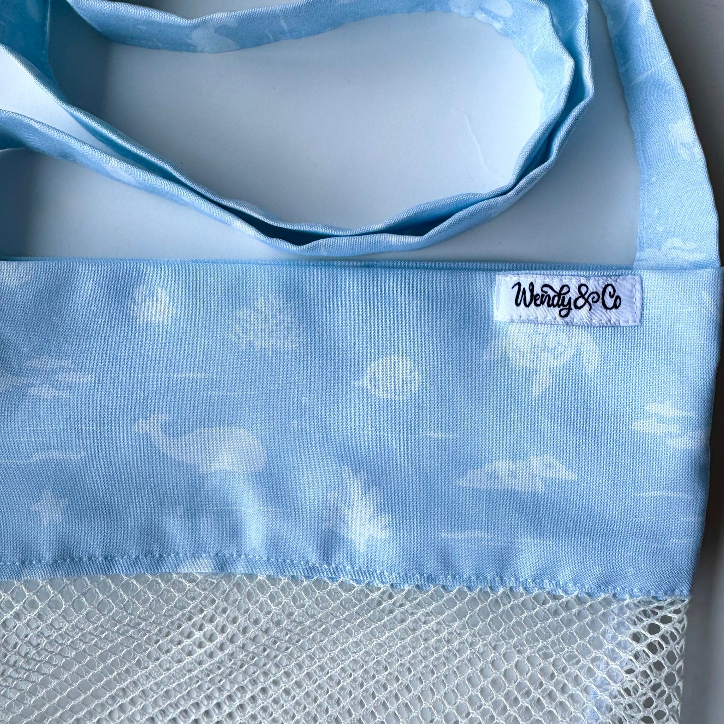 Ocean Vibes Seashell Bag
