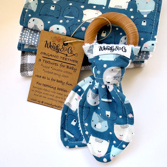 Sleepy Bear Teether