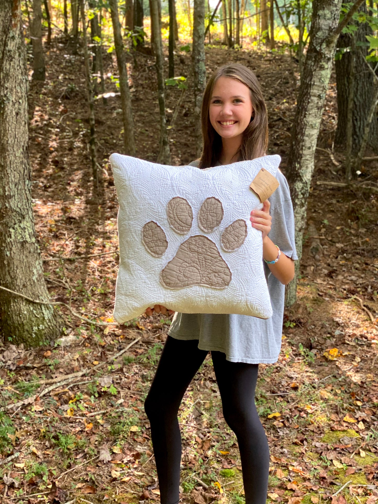 Paw Loved and Found Pillow