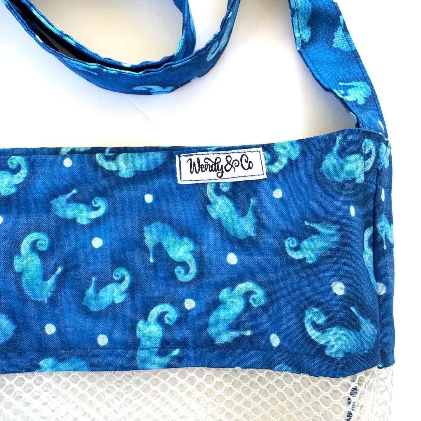 Seahorse Shell Collection Bag