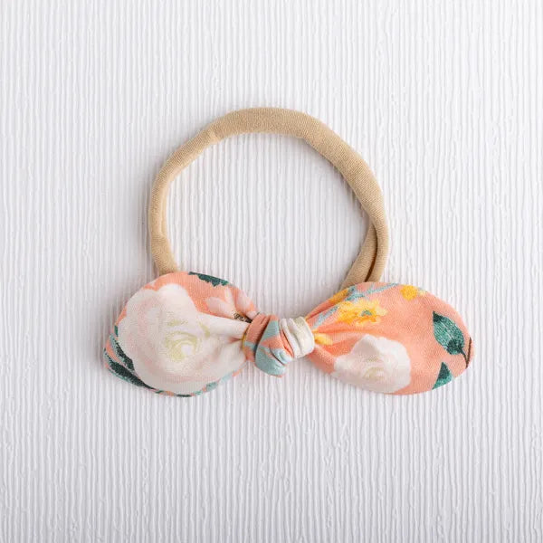 Cottage Bloom Baby Bow