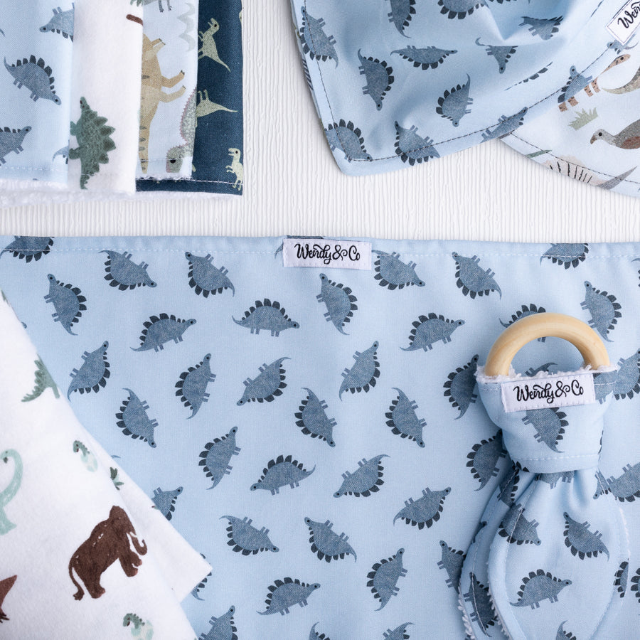Dinosaur Dreams Burp Cloth