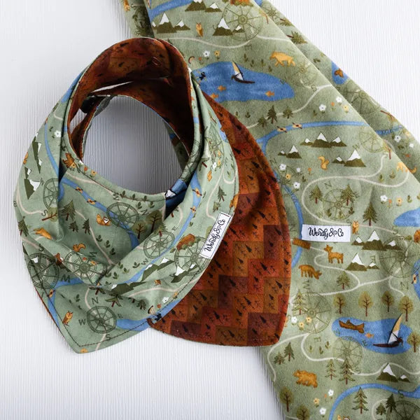 Forest Adventure Baby Bib
