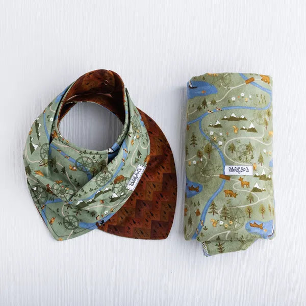 Forest Adventure Baby Bib