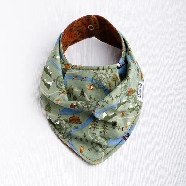 Forest Adventure Baby Bib