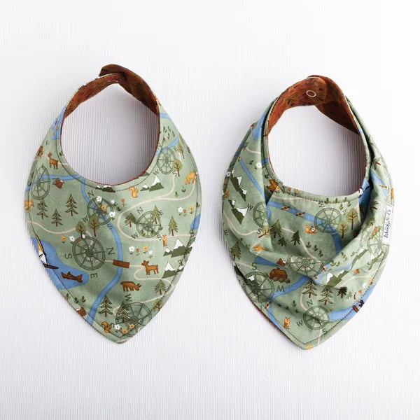 Forest Adventure Baby Bib