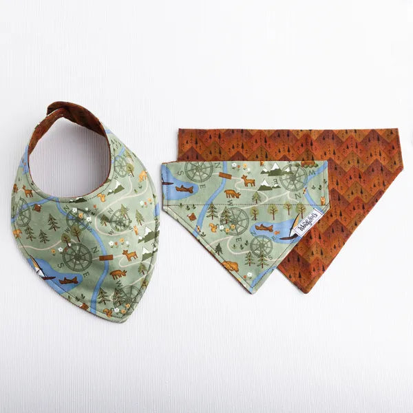 Forest Adventure Baby Bib