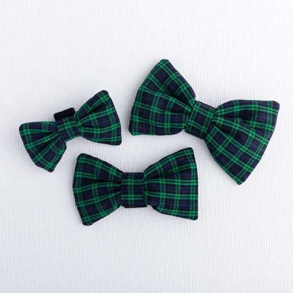 Dog Bow Tie plaid