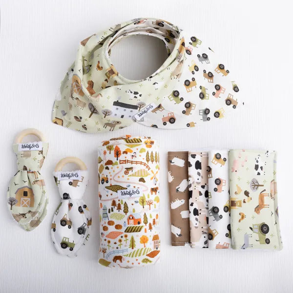 Homestead farm print collection for baby gift- gender neutral.