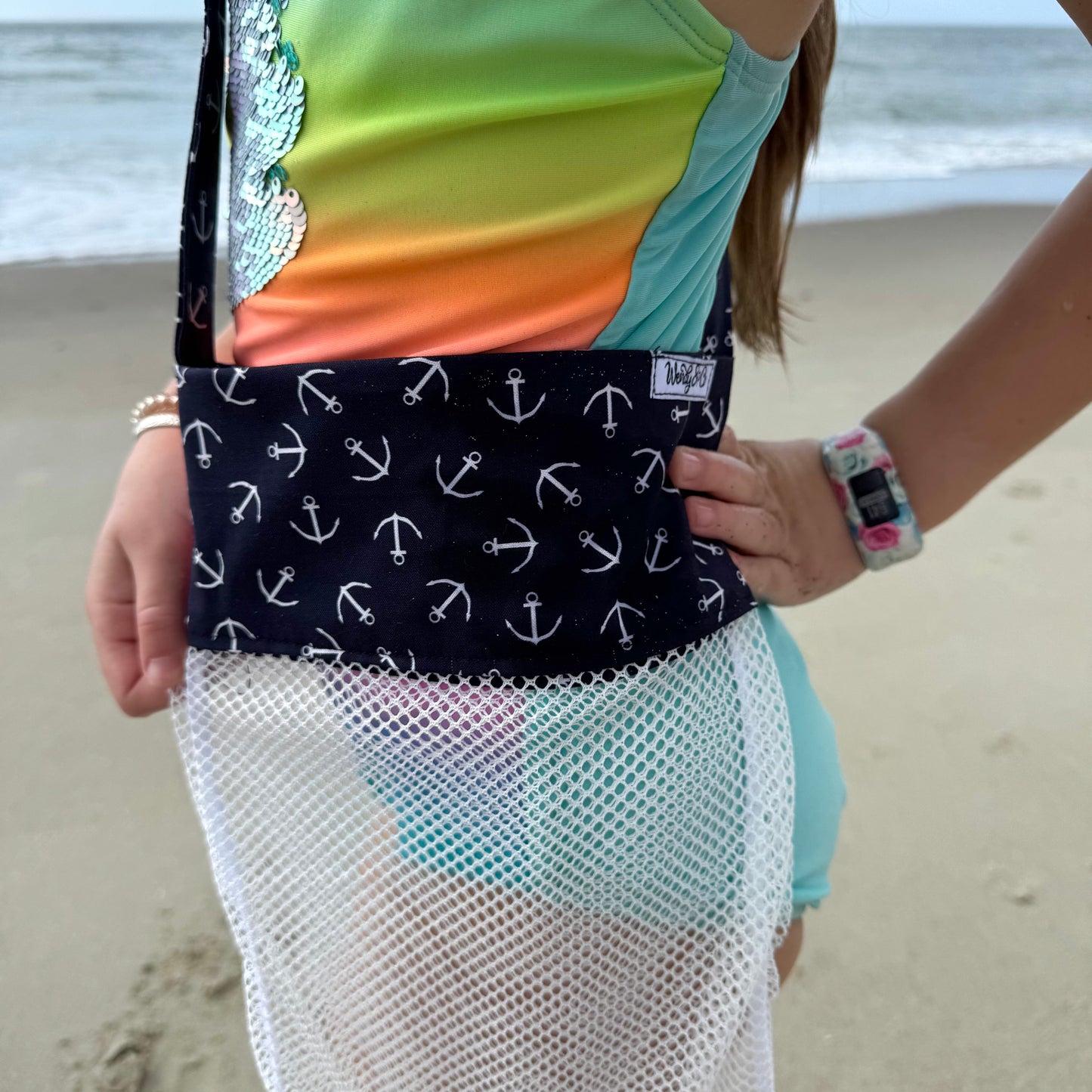 Admiral's Anchor Seashell Bag