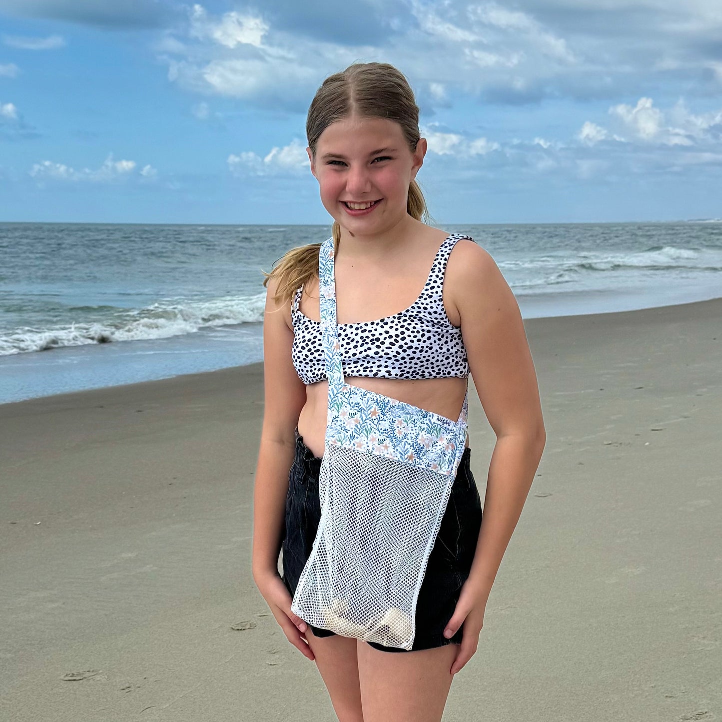 Whales Shell Collection Bag