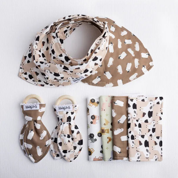 Legend-Dairy farm collection handmade for baby.