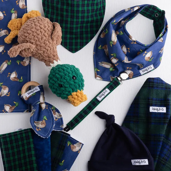 handmade mallard collection for baby