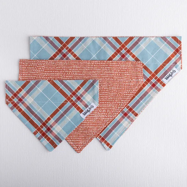 Slate Blue Dog Bandana