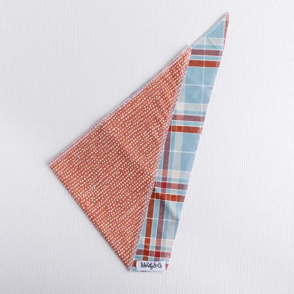 Slate Blue Dog Bandana