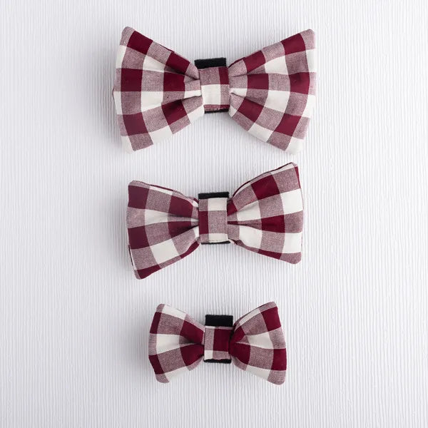 Cranberry Ridge Pet Bow Tie