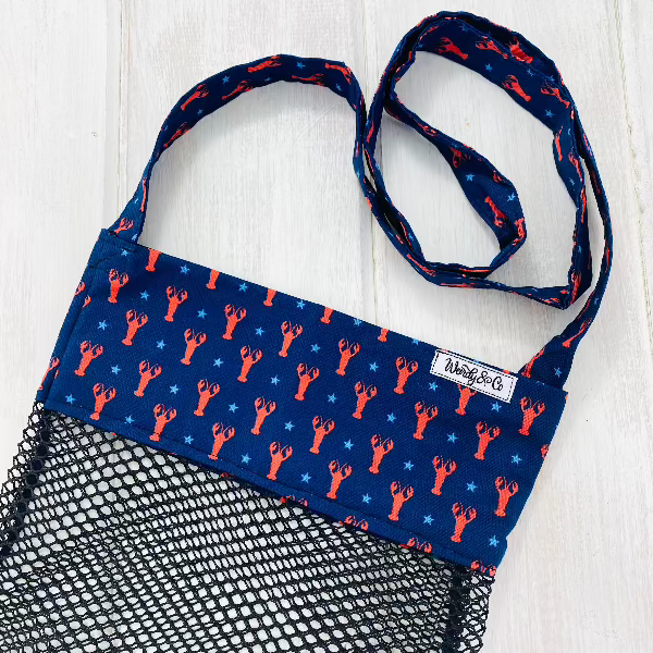 Lobster Tails Shell Collection Bag