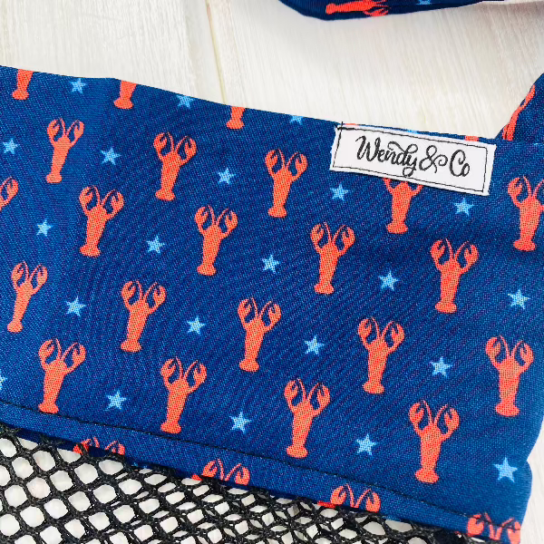 Lobster Tails Shell Collection Bag