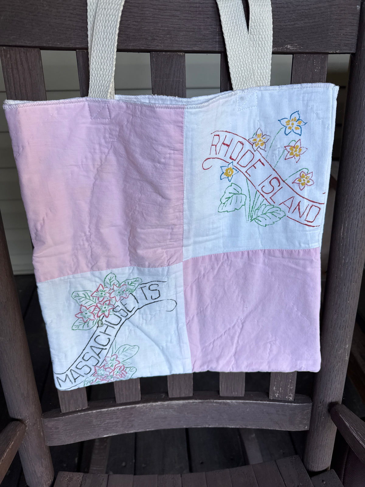 State of My Heart Quilt Tote