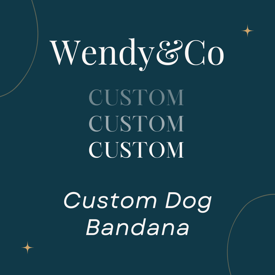 Custom Dog Bandana