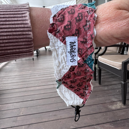 Loved & Found Granny's Quilt Key Fob