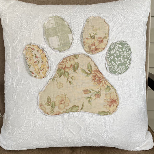 Paw Loved and Found Pillow