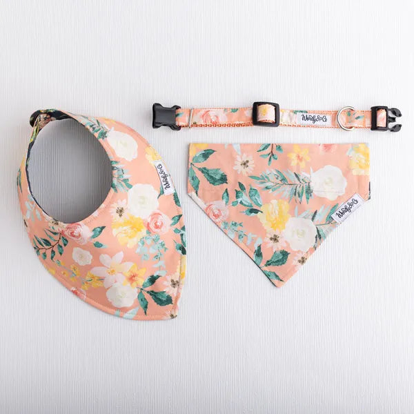 Cottage Bloom Dog Collar
