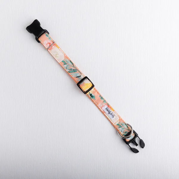 Cottage Bloom Dog Collar