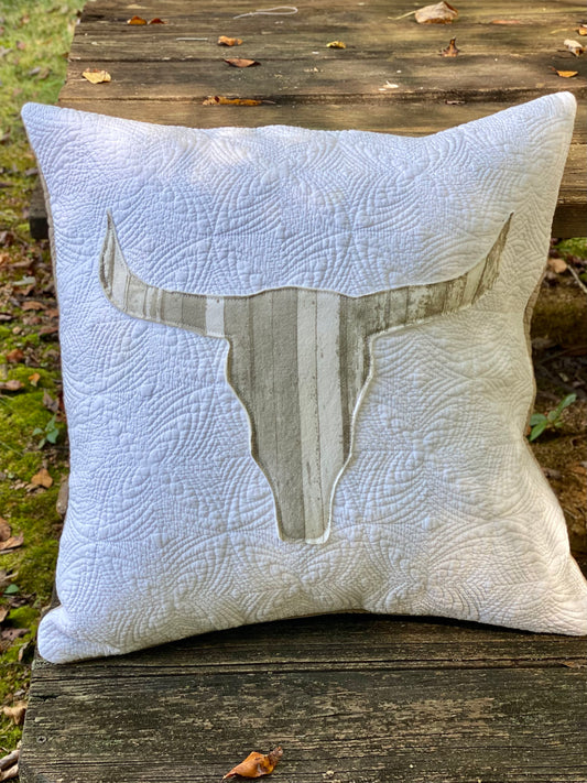 Steer Loved & Found Pillow