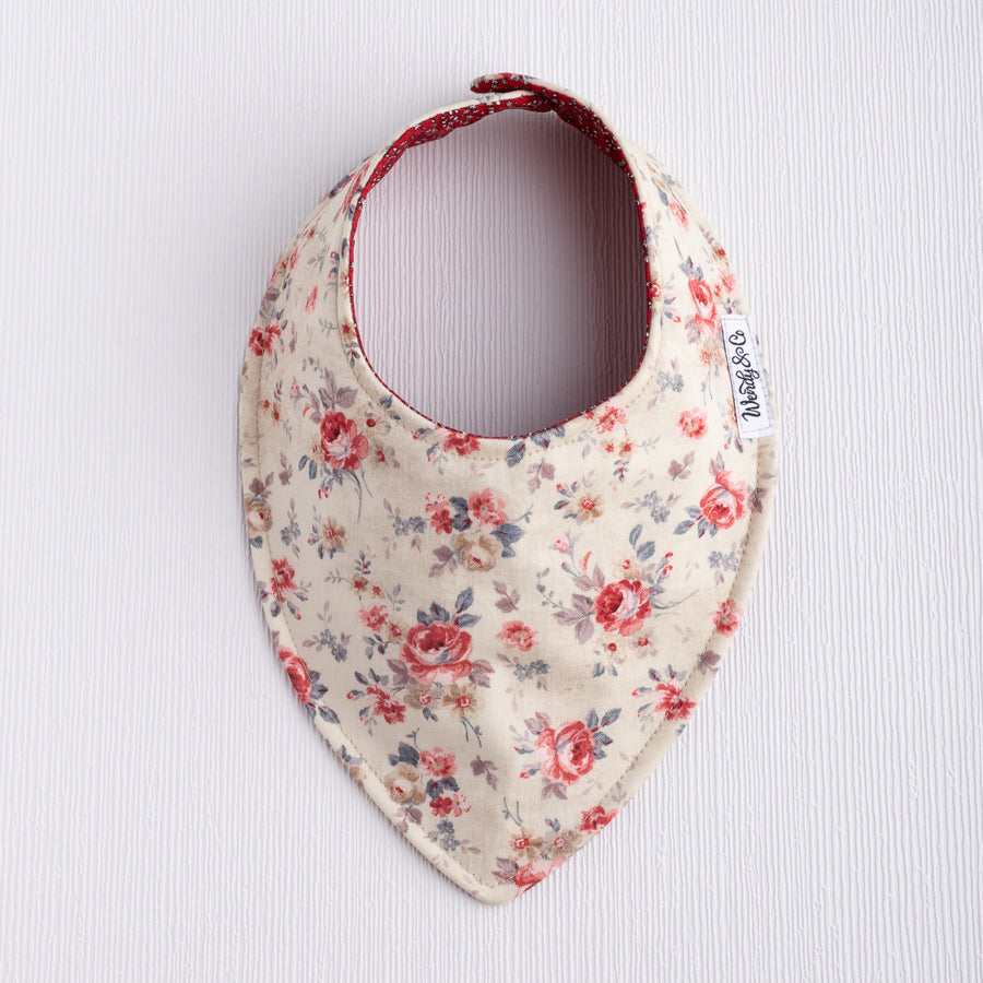 English Rose Baby Bib