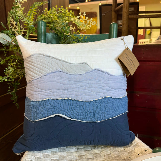 Blue Ridge Mountains Pillow