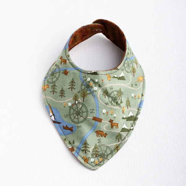 Forest Adventure Baby Bib