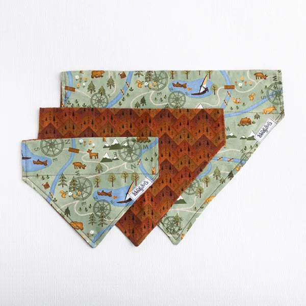 Forest Adventure Dog Bandana