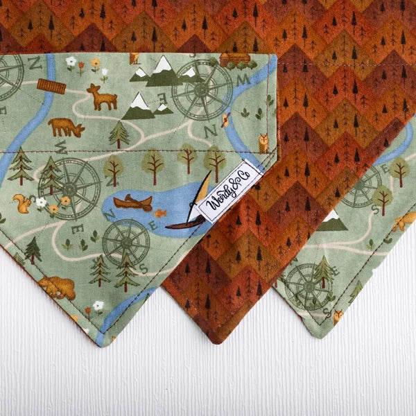 Forest Adventure Dog Bandana