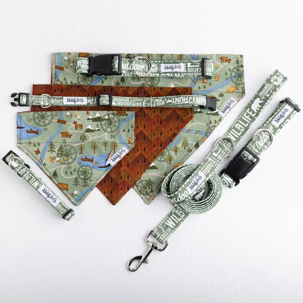 Forest Adventure Dog Bandana