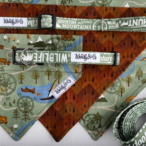 Forest Adventure Dog Bandana