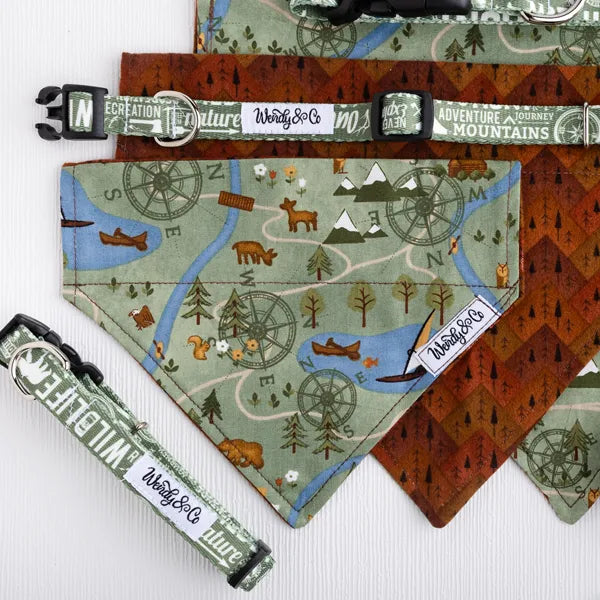 Forest Adventure Dog Bandana