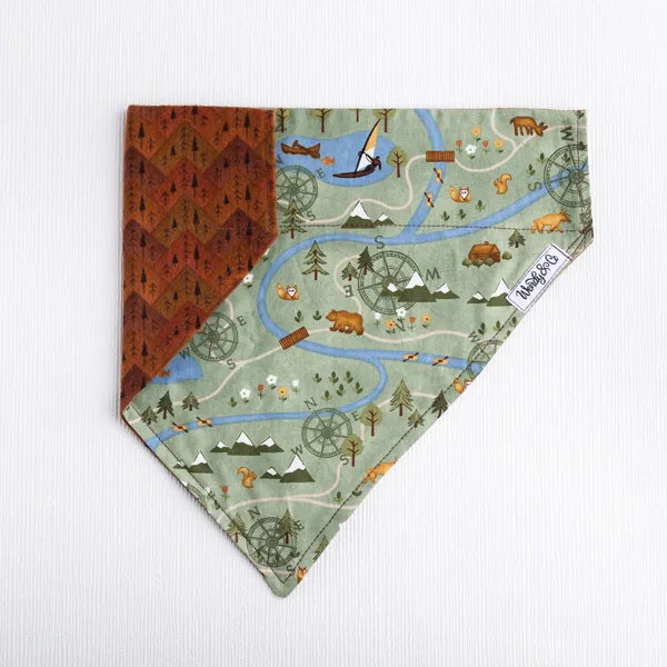 Forest Adventure Dog Bandana
