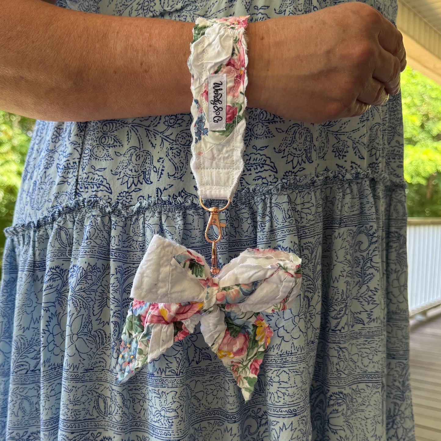 Junie Key Fob & Bow Charm Set