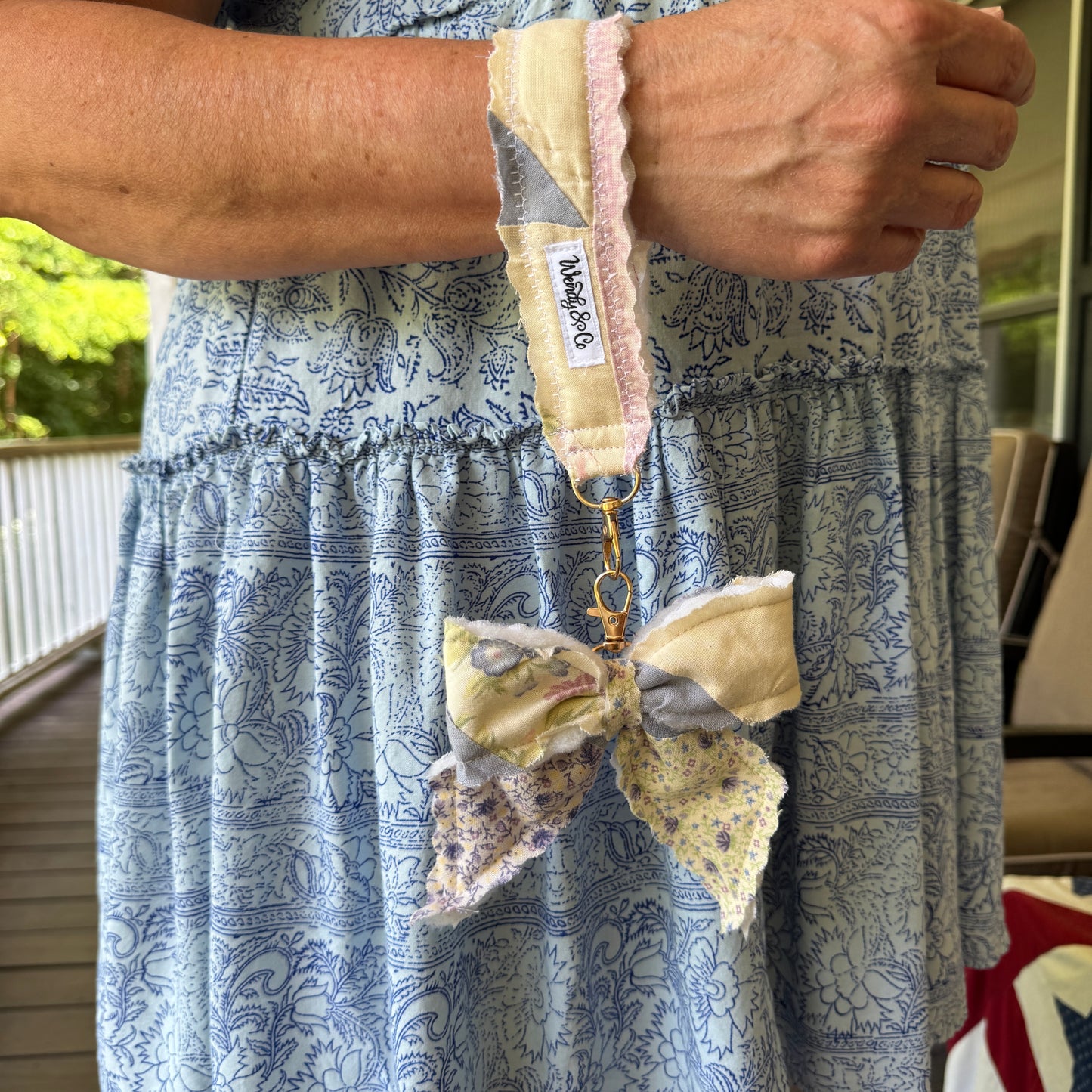 Celia Key Fob & Bow Charm Set