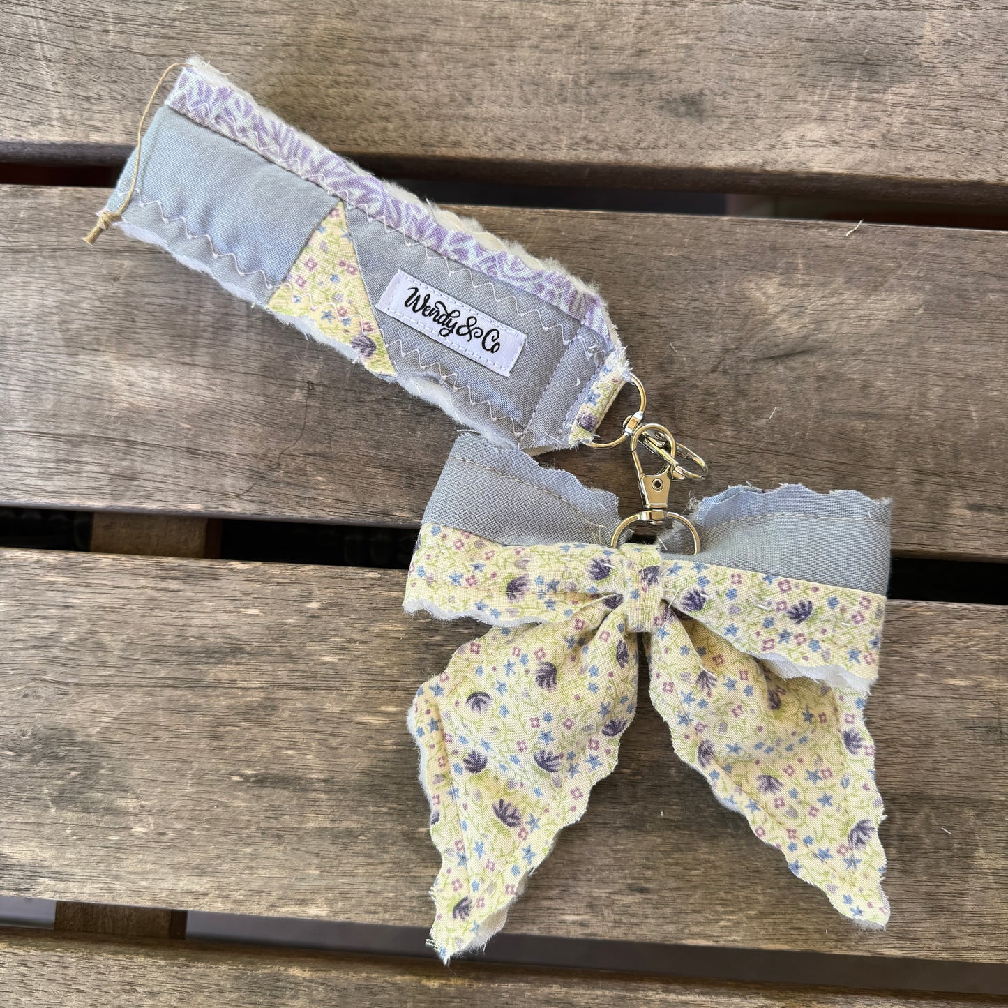 Celia Key Fob & Bow Charm Set