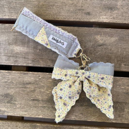 Celia Key Fob & Bow Charm Set