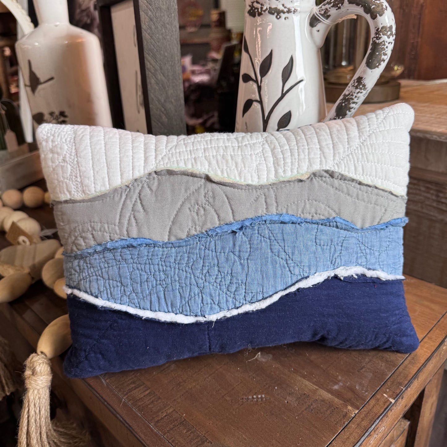 Blue Ridge Mountain Accent Pillow