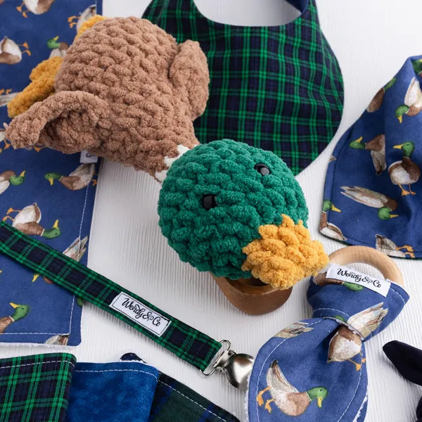 mallard plushie handmade
