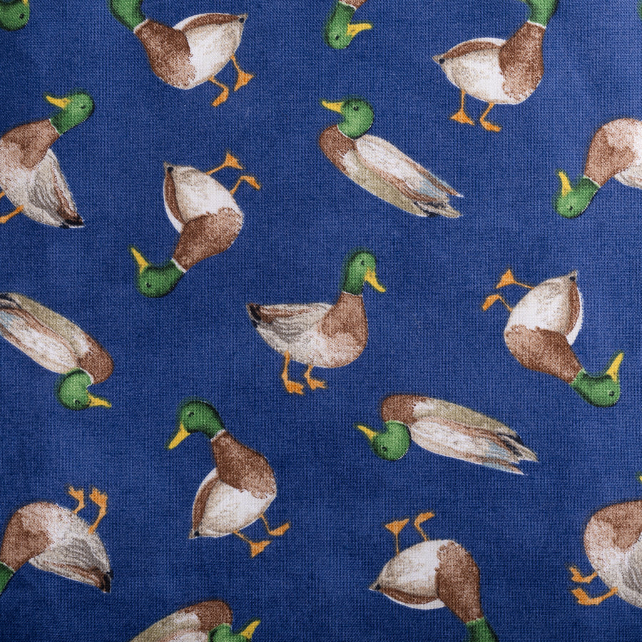 Mallard print fabric.