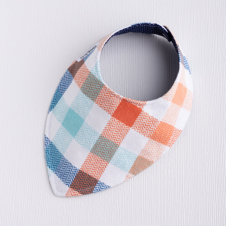 Pretty in Plaid Baby Bib