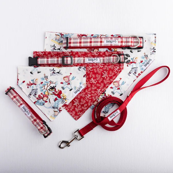 Redford Plaid Dog Collar