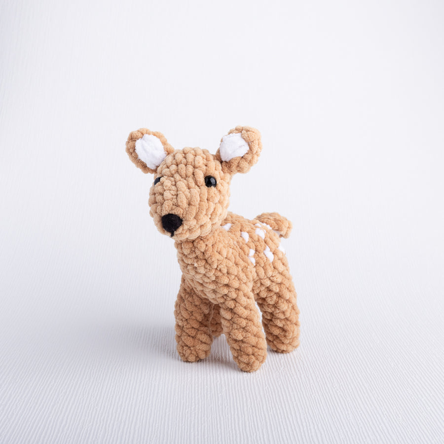 Hand crochet deer