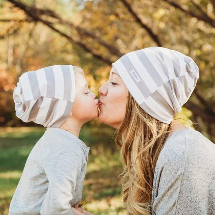 Matching mommy and me beanies!